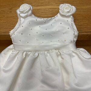 COPY 1 of 2 flower girl dresses, ivory. 24 months (2T listed separately)